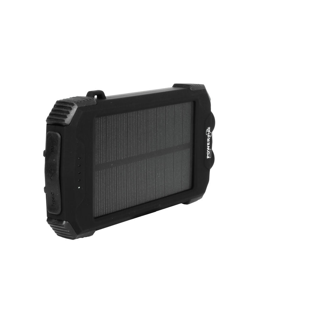 Solar Powerbank with POWERplus Beluga Qi Wireless Charging (Image 8 of 10) - POWERplus Beluga Solar Powerbank 10000mAh - Qi Wireless, IPX4, Flashlight, Compass 

 Do you need a. Keywords: powerbank, solar. SKU: 8717853705380 POWERplus Beluga