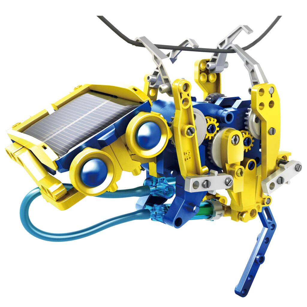 POWERplus Monkey 12in1 Pneumatic Solar Toy Set (Image 3 of 10) - POWERplus Junior Monkey 12in1 Construction Set - Solar-Hydraulic Educational Robot 

 Arouse your c. Keywords: lantern, powerbank, solar, usb. SKU: 8717853705090 POWERplus Monkey