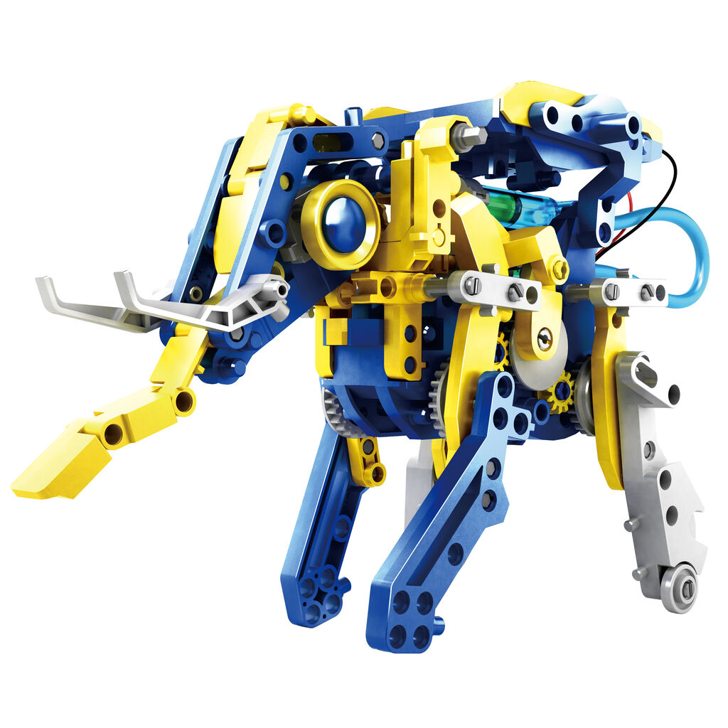 POWERplus Monkey 12in1 Pneumatic Solar Toy Set (Image 4 of 10) - POWERplus Junior Monkey 12in1 Construction Set - Solar-Hydraulic Educational Robot 

 Arouse your c. Keywords: lantern, powerbank, solar, usb. SKU: 8717853705090 POWERplus Monkey