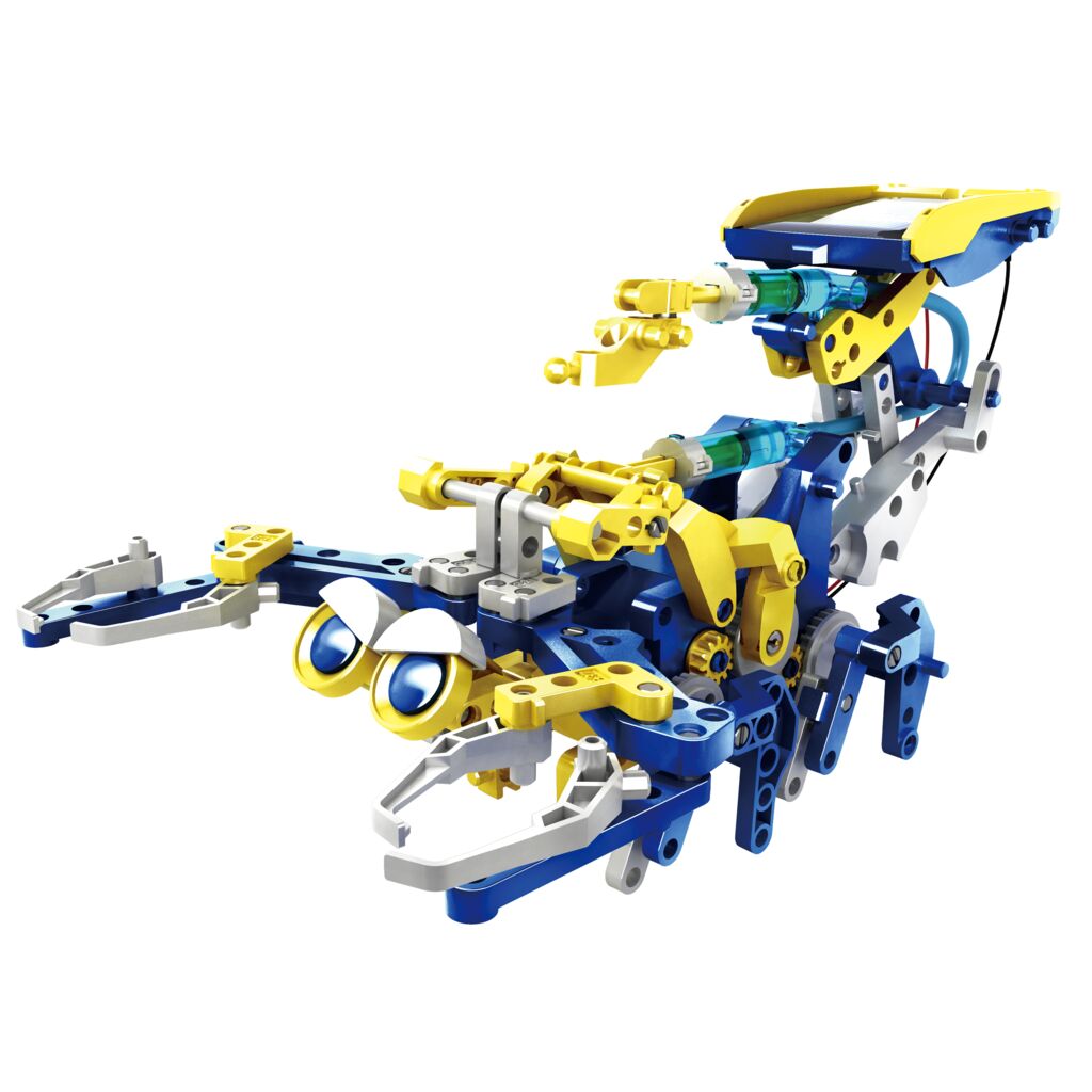 POWERplus Monkey 12in1 Pneumatic Solar Toy Set (Image 9 of 10) - POWERplus Junior Monkey 12in1 Construction Set - Solar-Hydraulic Educational Robot 

 Arouse your c. Keywords: lantern, powerbank, solar, usb. SKU: 8717853705090 POWERplus Monkey