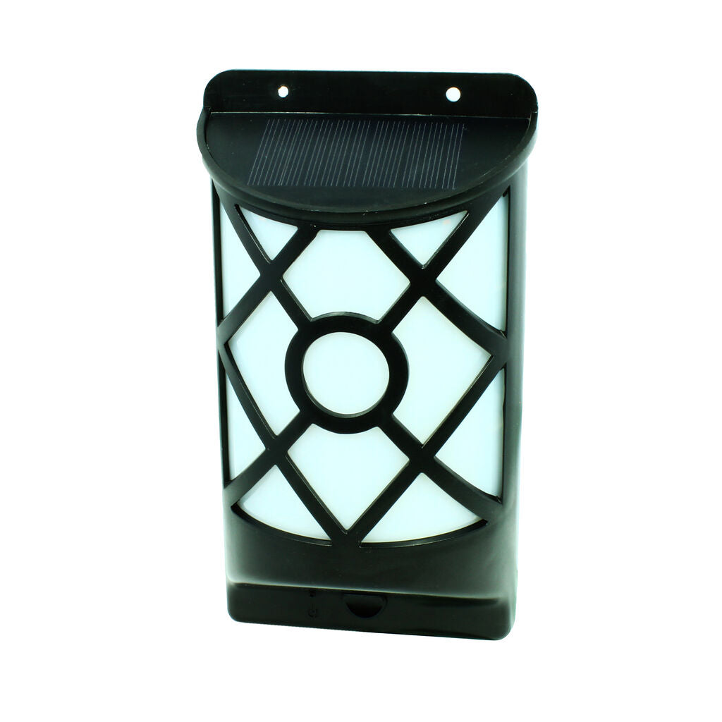 Solar Lamp Flame Effect POWERplus Kiwi Outdoor (Image 1 of 10) - POWERplus Kiwi Solar Wall Lamp - LED Wall Lamp with Flame Effect (66 LEDs, IP65) 

 Do you want to. Keywords: LED, light. SKU: 8717853705021 POWERplus Kiwi
