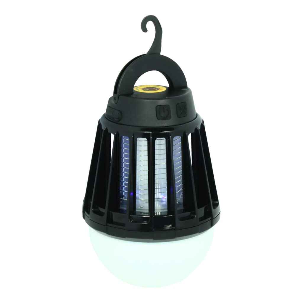 POWERplus Mosquito Solar Camping Lantern – LED Light & UV Insect Killer, IPX6