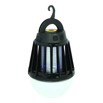 POWERplus Mosquito Solar Camping Lantern – LED Light & UV Insect Killer, IPX6
