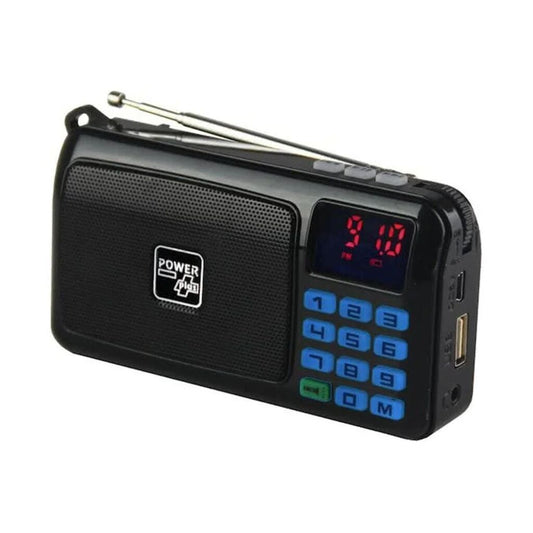 Solar FM Radio and MP3 Player POWERplus Crow Portable