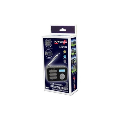Portable DAB+/FM Solar Radio USB POWERplus Stork