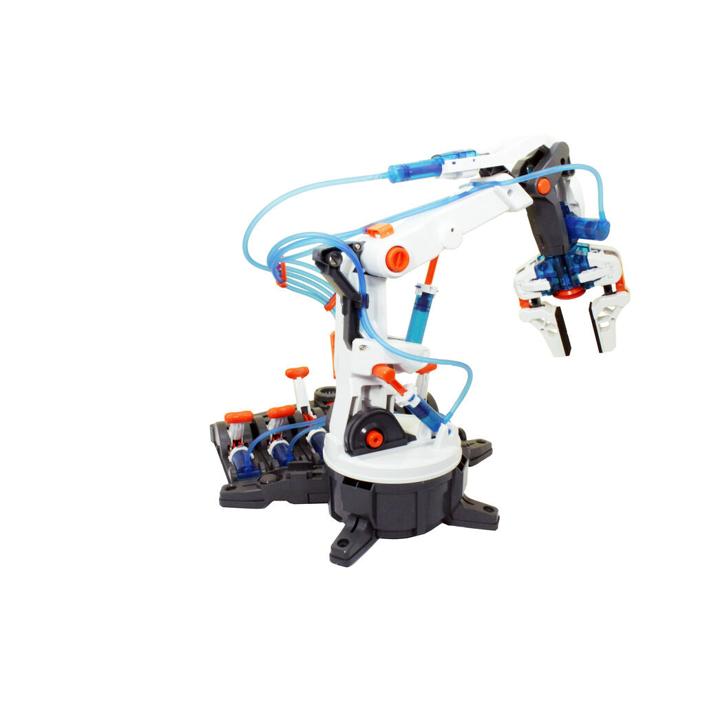 POWERplus Octopus Educational Hydraulic Robot Arm Toy (Image 2 of 10) - Build your own, fully functional robotic arm, powered solely by the power of... water! POWERplu. Keywords: flashlight, solar. SKU: 8717853704345 POWERplus Octopus