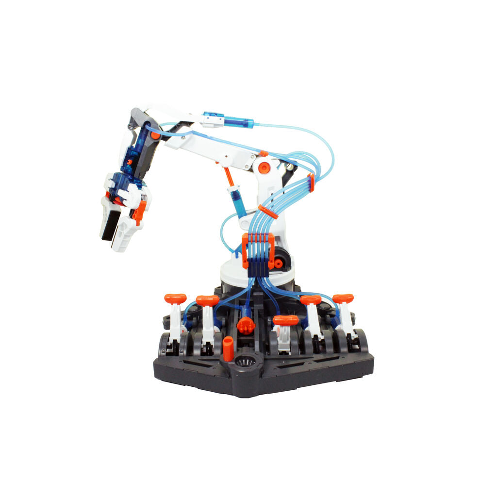 POWERplus Octopus Educational Hydraulic Robot Arm Toy (Image 7 of 10) - Build your own, fully functional robotic arm, powered solely by the power of... water! POWERplu. Keywords: flashlight, solar. SKU: 8717853704345 POWERplus Octopus