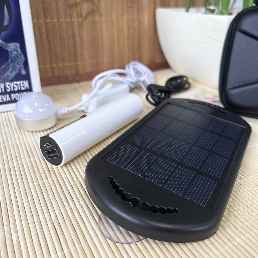Portable Solar Lighting System Powered by POWERplus Anaconda