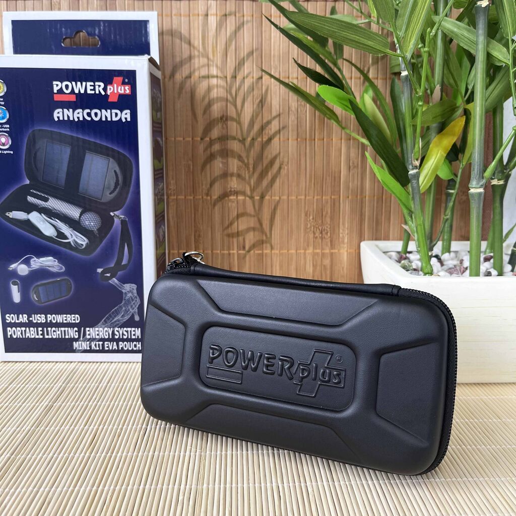 Portable Solar Lighting System Powered by POWERplus Anaconda (Image 6 of 9) - Portable emergency lighting and energy system always at hand! POWERplus® Anaconda is a complete. Keywords: car, edu, toy. SKU: 8717853704116 POWERplus Anaconda