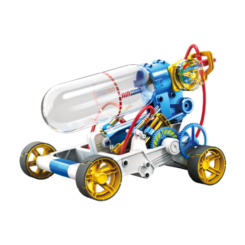 Educational Toy Car POWERplus Air Car for Compressed Air (Image 10 of 10) - Discover the fascinating power of compressed air with the POWERplus® Air Car educational set! T. Keywords: car, edu, toy. SKU: 8717853704024 POWERplus Air Car
