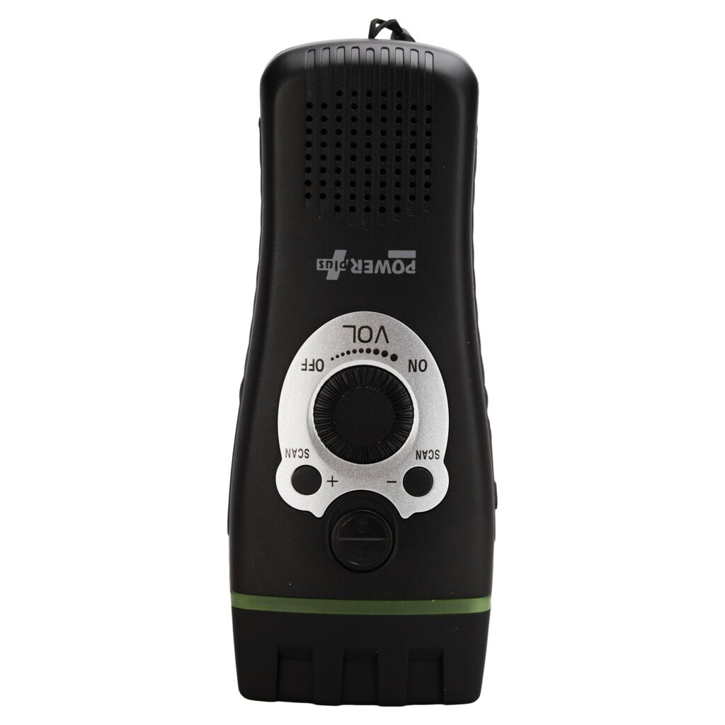 Radio Dynamo LED Flashlight Personal Alarm POWERplus Wolf Emergency