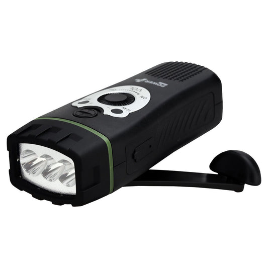 Radio Dynamo LED Flashlight Personal Alarm POWERplus Wolf Emergency