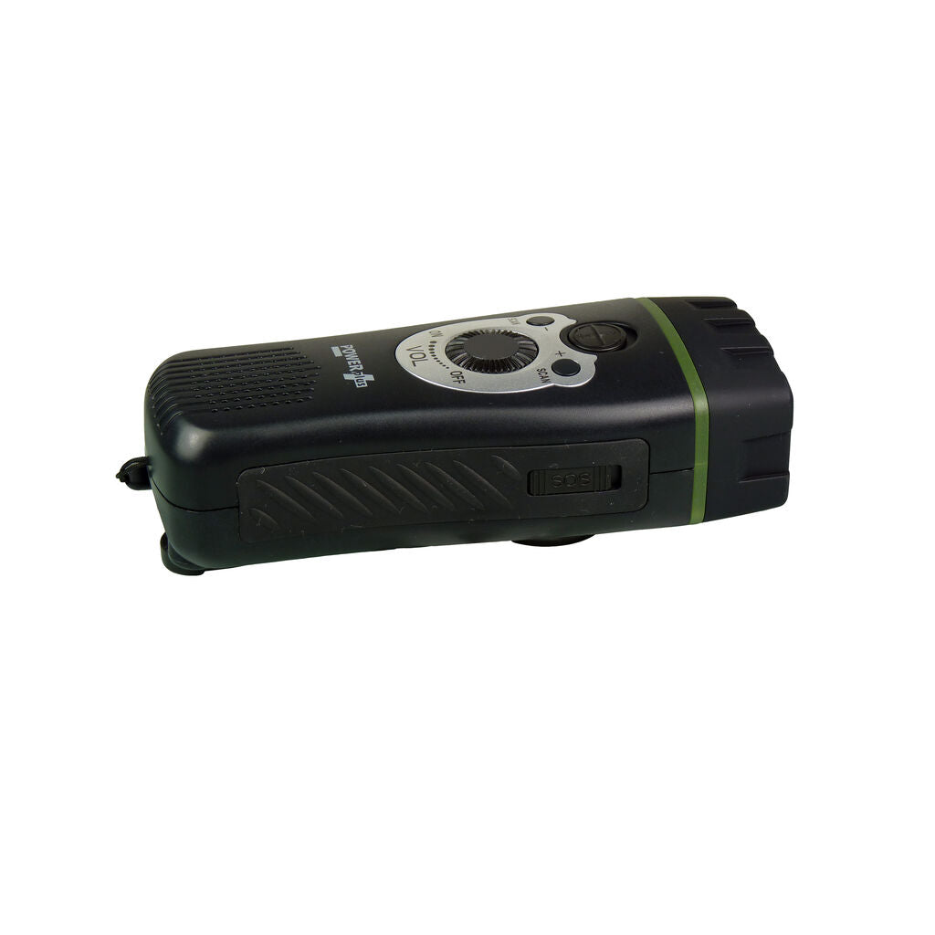 Radio Dynamo LED Flashlight Personal Alarm POWERplus Wolf Emergency (Image 8 of 10) - Independent light, information and a sense of security always at hand - regardless of access to. Keywords: car, edu, toy. SKU: 8717853703515 POWERplus Wolf