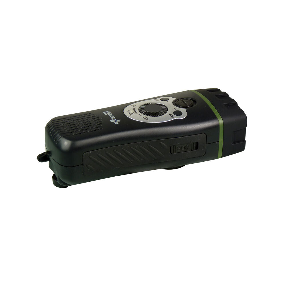 Radio Dynamo LED Flashlight Personal Alarm POWERplus Wolf Emergency (Image 10 of 10) - Independent light, information and a sense of security always at hand - regardless of access to. Keywords: car, edu, toy. SKU: 8717853703515 POWERplus Wolf
