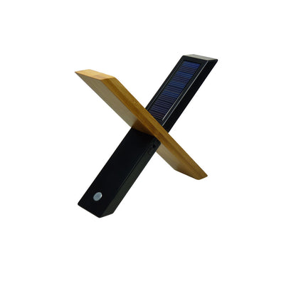 POWERplus Sphynx Bamboo Solar Table Lamp