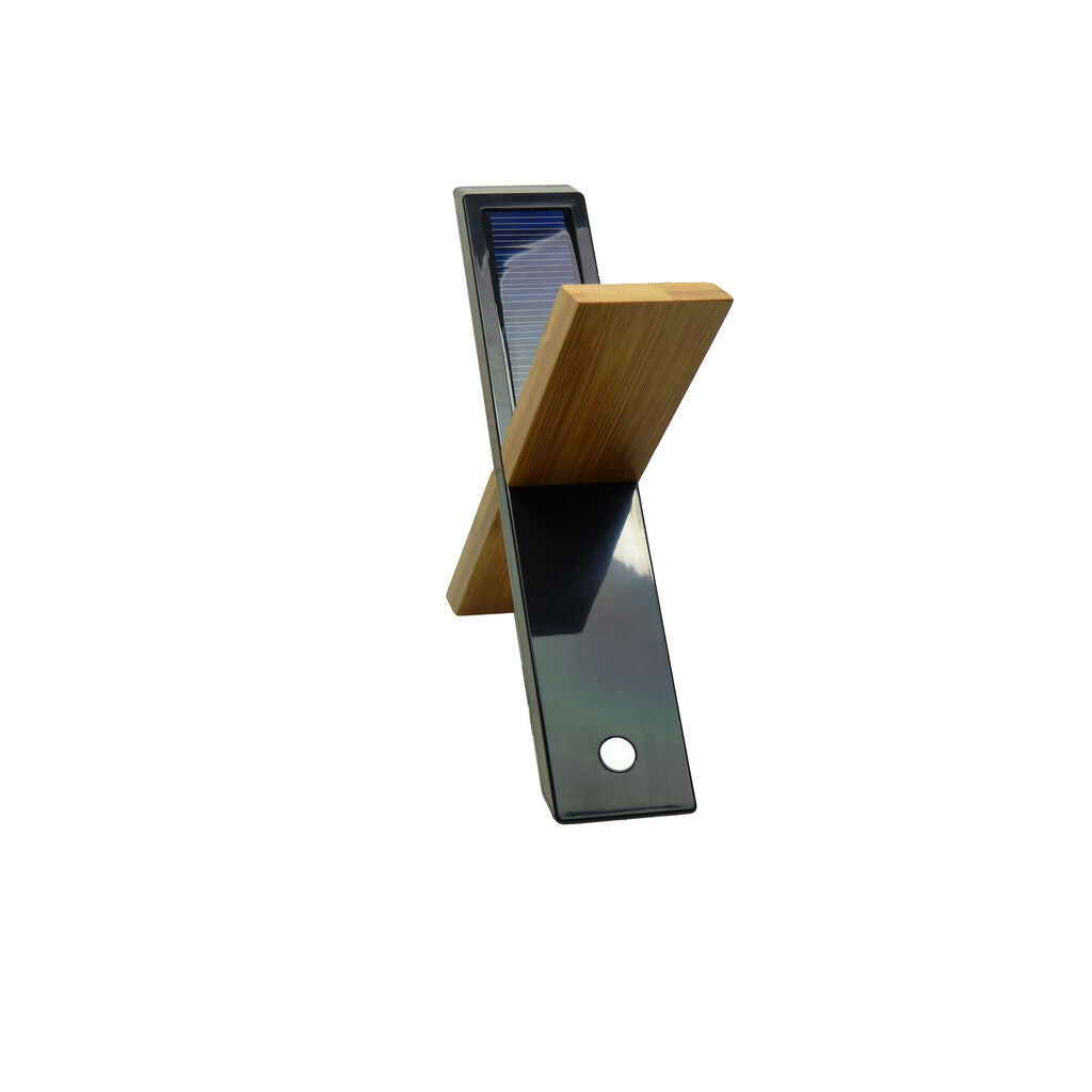 POWERplus Sphynx Bamboo Solar Table Lamp