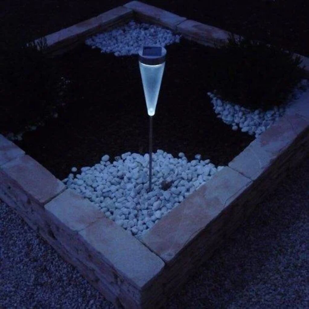 Solar Garden Lamp Colorful POWERplus Flamingo