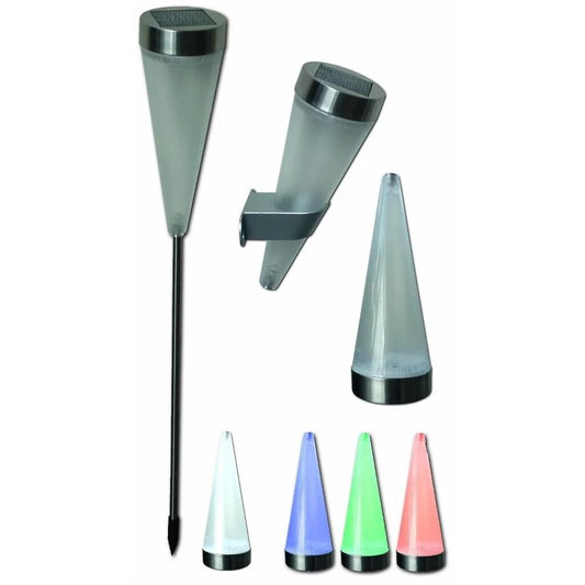Solar Garden Lamp Colorful POWERplus Flamingo