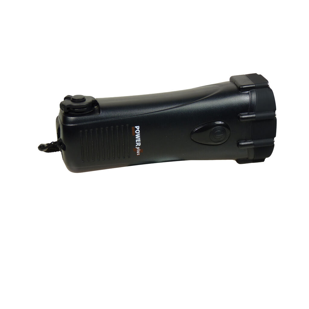 Dynamo USB POWERplus Shark LED Flashlight Waterproof 10m (Image 1 of 4) - Always be prepared with an absolute SALES HIT - the reliable, waterproof POWERplus Shark LED dyna. Keywords: dynamo, flashlight, LED. SKU: 5060087090290 POWERplus Shark