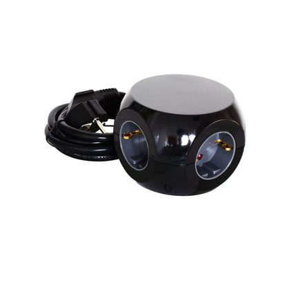 EcoSavers Cube Power Cube 3 Sockets 2x USB 2x USB-C Design