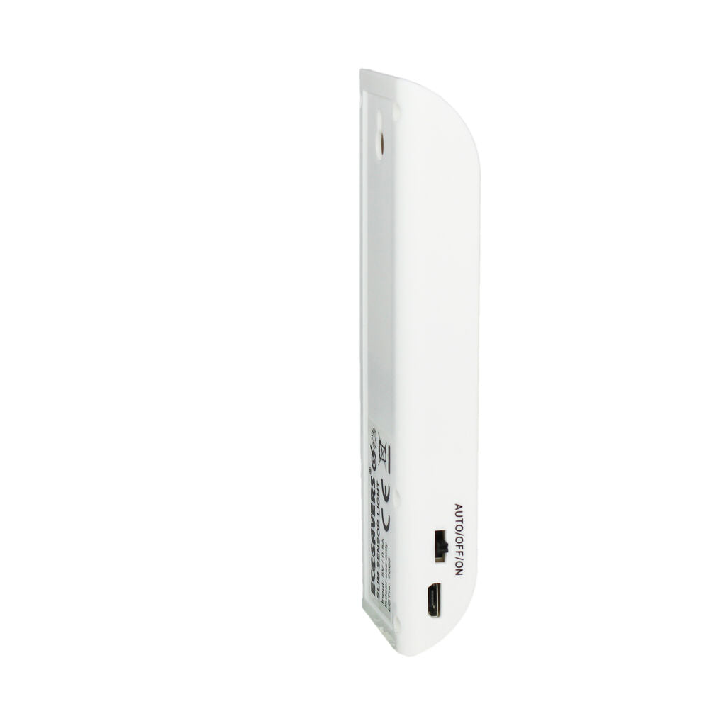 12 LED USB lamp with EcoSavers SlimLight Motion Sensor (Image 4 of 4) - EcoSavers Slim Sensor Light LED Lamp - PIR Motion Sensor, USB Rechargeable Battery, Magnetic Mounti. Keywords: LED, light. SKU: 8717853705519 EcoSavers SlimLight