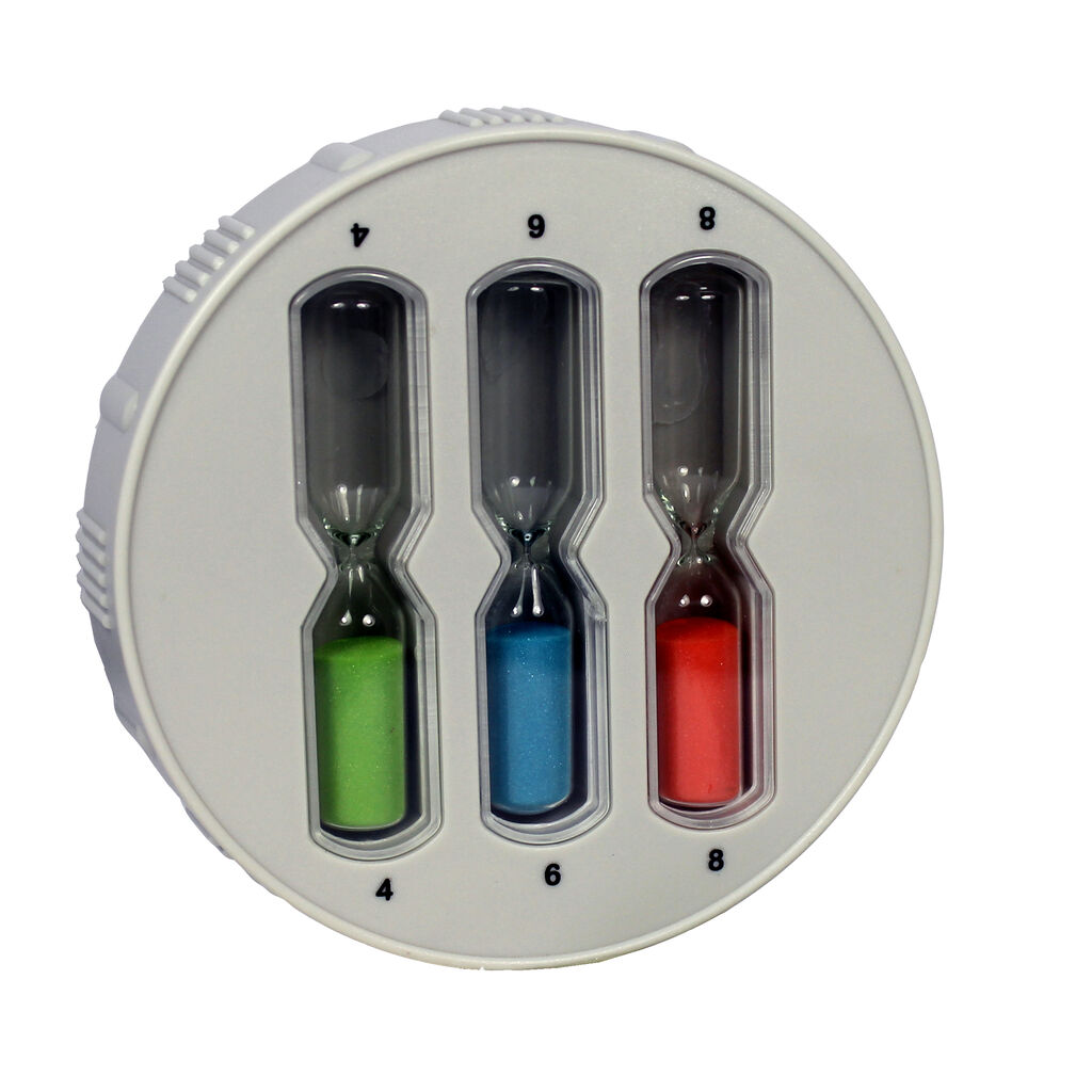 Shower Timer 3 Hourglasses EcoSavers ShowerTimer Hourglass 3 Time