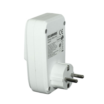 EcoSavers Energy Meter Mini Plug Type F Compact