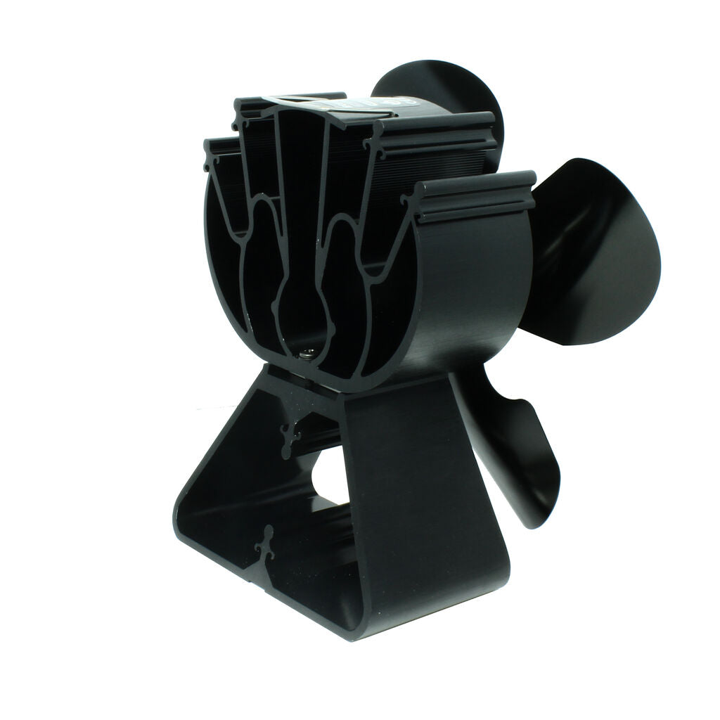 Basic EcoSavers Fireplace Fan for a Stove Without Power (Image 4 of 4) - Distribute the heat from your stove more effectively and save on fuel! The EcoSavers® Stove Fan. Keywords: hourglass, shower, showertimer. SKU: ES-Stove-Fan-Basic