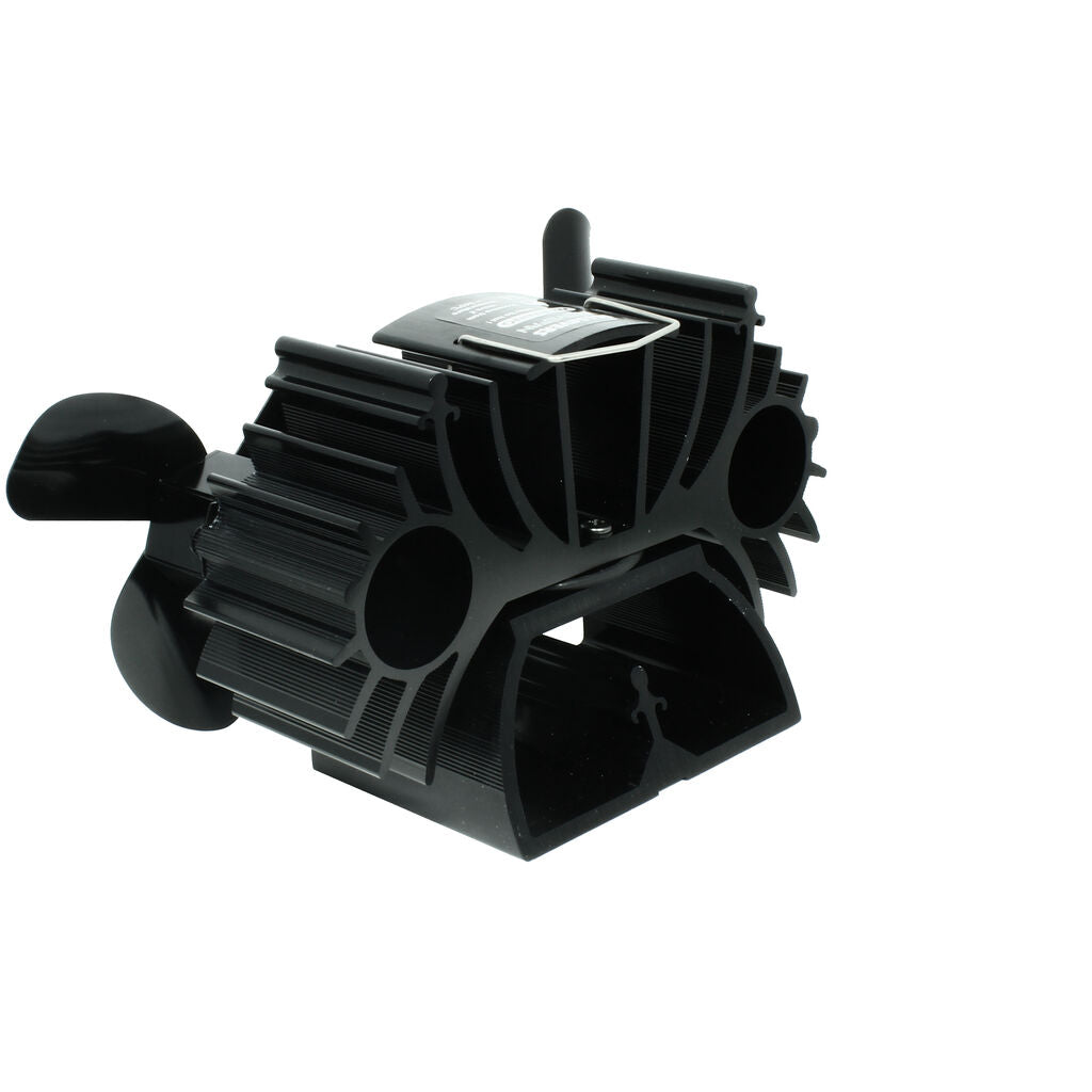 EcoSavers Stovefan Twin Unpowered Fireplace Fan (Image 2 of 4) - Maximize the efficiency of your stove and spread pleasant warmth throughout the room! The EcoSa. Keywords: hourglass, shower, showertimer. SKU: 8717853704772 EcoSavers Stovefan Twin