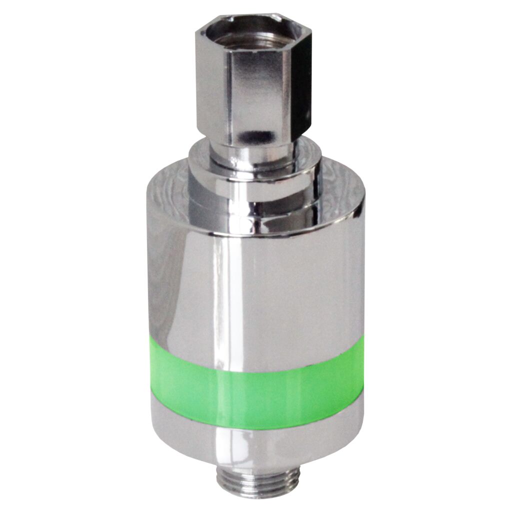 LED EcoSavers Shower Time Indicator (Image 2 of 6) - Know exactly how long you've been in the shower thanks to the colorful light signals! Time Indi. Keywords: hourglass, shower, showertimer. SKU: ES-Shower-Indicator