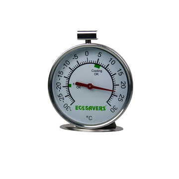 EcoSavers Fridge and Freezer Thermometer Accurate Measurement (Image 1 of 4) - Stop wasting energy on suboptimal heating and cooling! A simple and reliable EcoSavers® thermom. Keywords: fridge, thermometer. SKU: 8717853703201 EcoSavers Fridge/Freeze Thermometer
