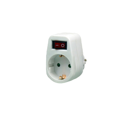 EcoSavers Type F Electrical Socket with Switch