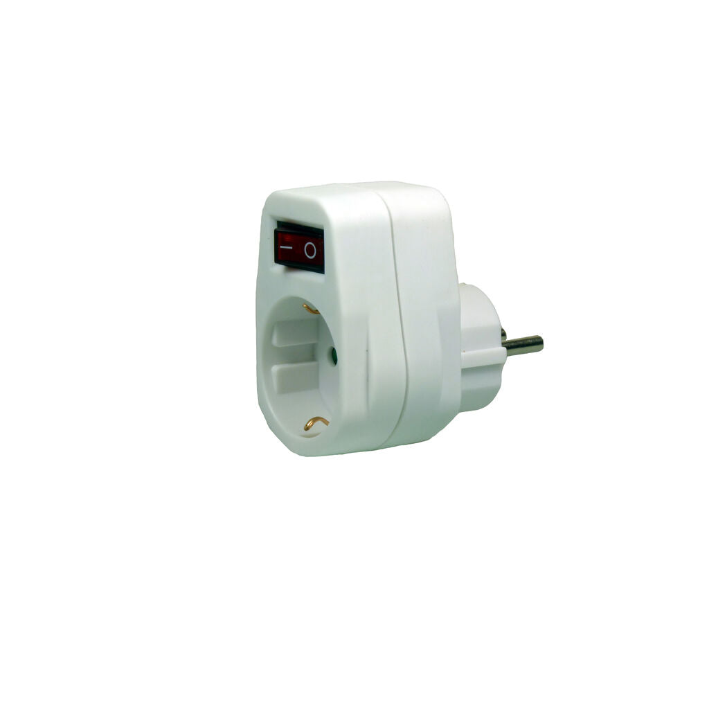 EcoSavers Type F Electrical Socket with Switch (Image 3 of 3) - Stop hidden energy waste! A simple EcoSavers® socket switch in the form of an adapter is probab. Keywords: energy, energy meter, energy-saving, energysaving, plug. SKU: 8717853700057 EcoSavers Socket Switch 1