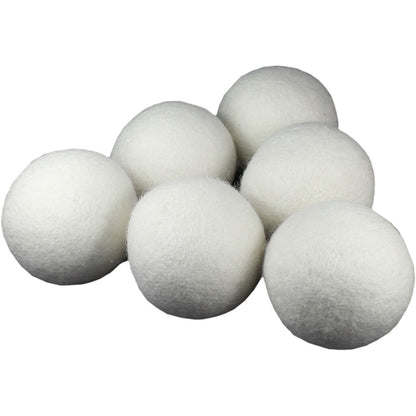 EcoSavers Wool Dryer Balls Accelerating Drying 6 pcs