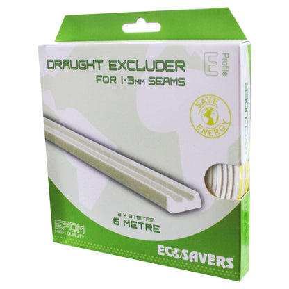 EcoSavers P-Shape Self-Adhesive Seal for Windows/Doors