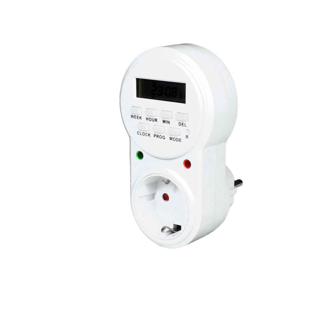 EcoSavers Digital Timeswitch French Plug