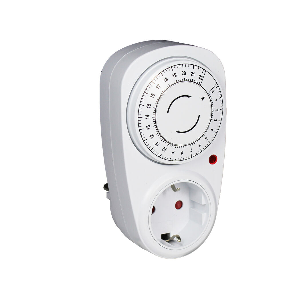 Analog Timer for EcoSavers 22H Type F Socket (Image 1 of 4) - Need to easily and safely turn off your device after a certain period of time? The EcoSavers Cou. Keywords: energy, energy meter, energy-saving, energysaving, timer. SKU: 8717853705151 Ecosavers Countdown Timer 22H