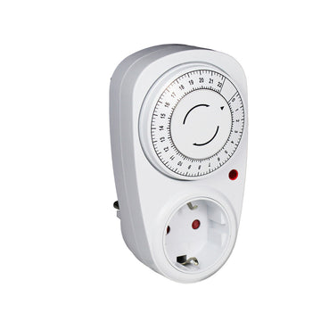 Analog Timer for EcoSavers 22H Type F Socket (Image 1 of 4) - Need to easily and safely turn off your device after a certain period of time? The EcoSavers Cou. Keywords: energy, energy meter, energy-saving, energysaving, timer. SKU: 8717853705151 Ecosavers Countdown Timer 22H