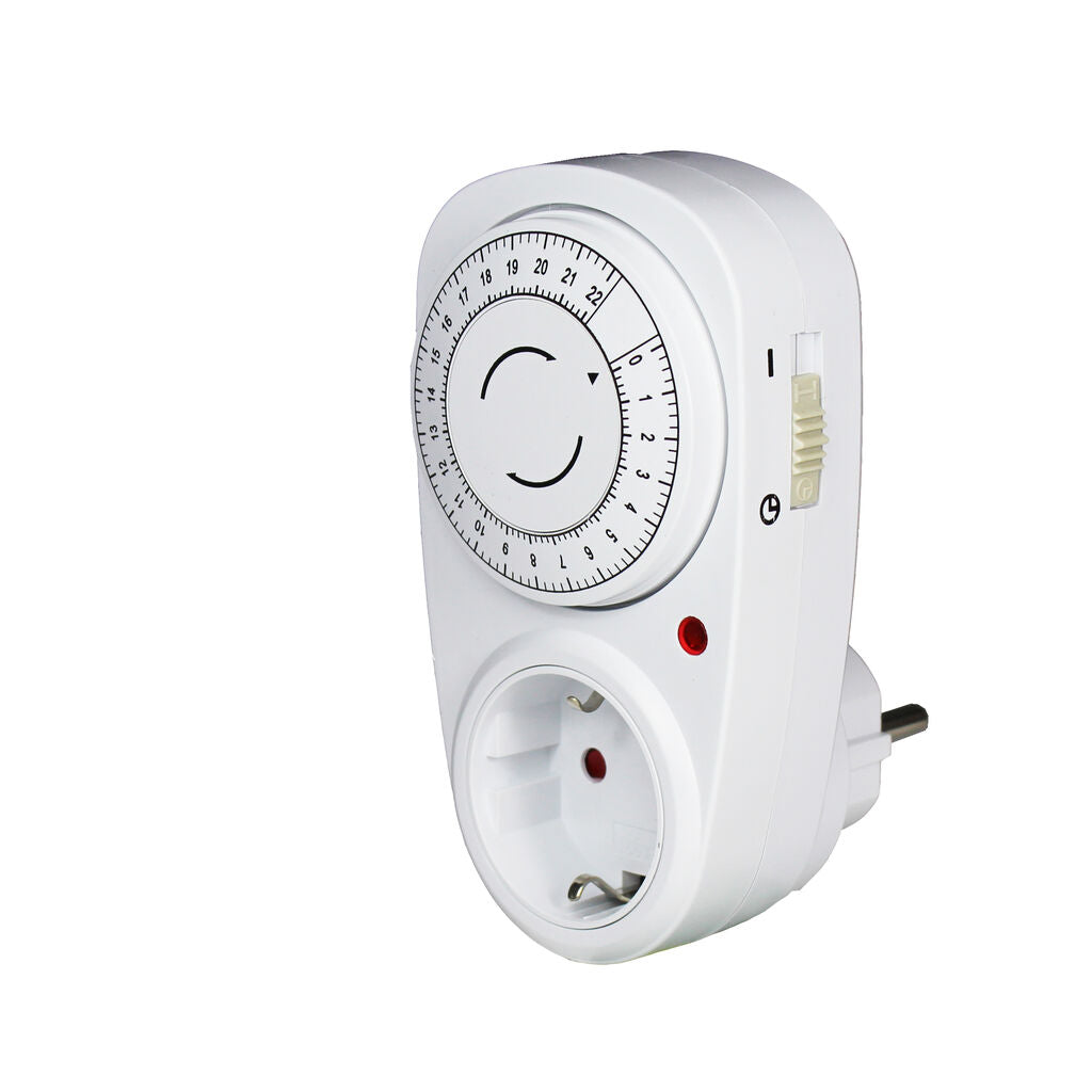 Analog Timer for EcoSavers 22H Type F Socket (Image 2 of 4) - Need to easily and safely turn off your device after a certain period of time? The EcoSavers Cou. Keywords: energy, energy meter, energy-saving, energysaving, timer. SKU: 8717853705151 Ecosavers Countdown Timer 22H