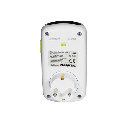 EcoSavers Timer Type F timer socket switch