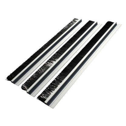 EcoSavers Aluminum Anti-Draft Door Brush