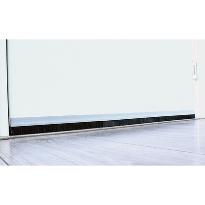 EcoSavers Aluminum Anti-Draft Door Brush