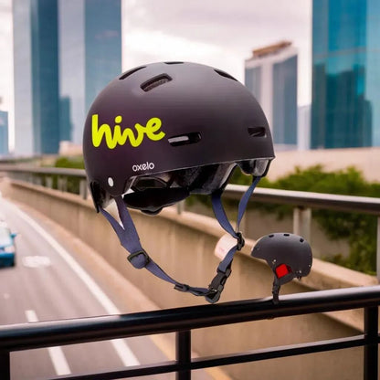Oxelo Bicycle Helmet Size M Limited Edition Hive