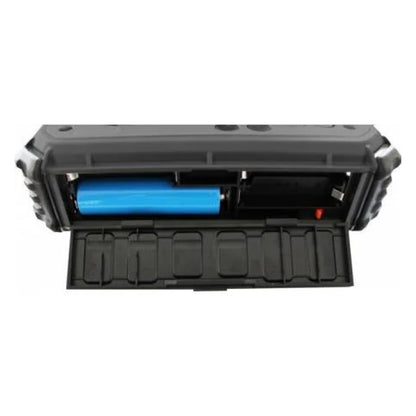 Solar Radio DAB+/FM Speaker Powerbank Flashlight Clock POWERplus Bison