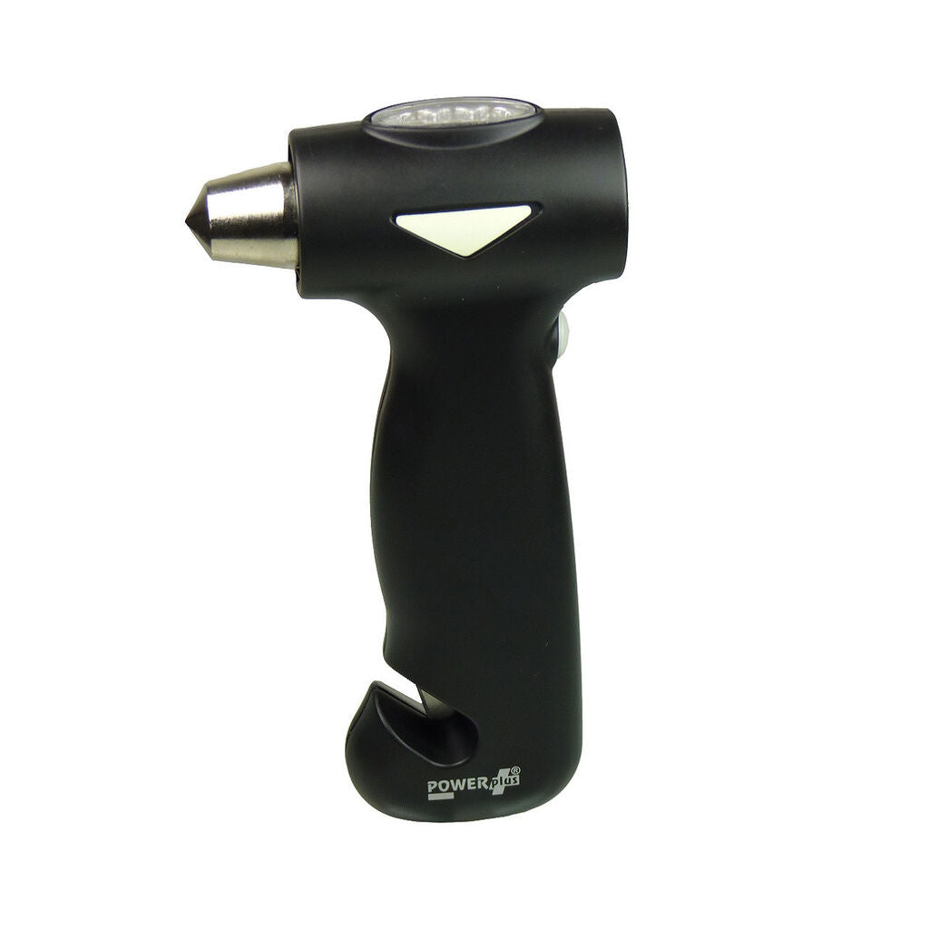 3in1 Car Flashlight Dynamo Hammer Knife POWERplus Oryx (Image 1 of 6) - Your safety and peace of mind while traveling are the most important! The 3in1 POWERplus® Oryx. Keywords: light, outdoor, solar, solar light. SKU: PP-Oryx