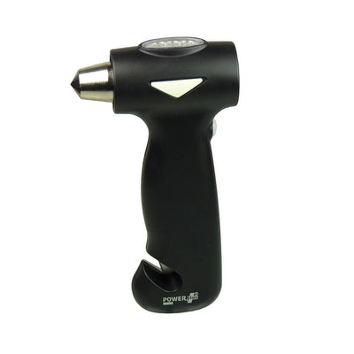 3in1 Car Flashlight Dynamo Hammer Knife POWERplus Oryx