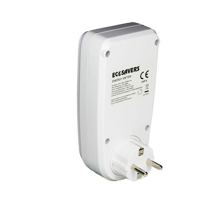 Digital Socket Timer Large Display EcoSavers Type F Easy Operation