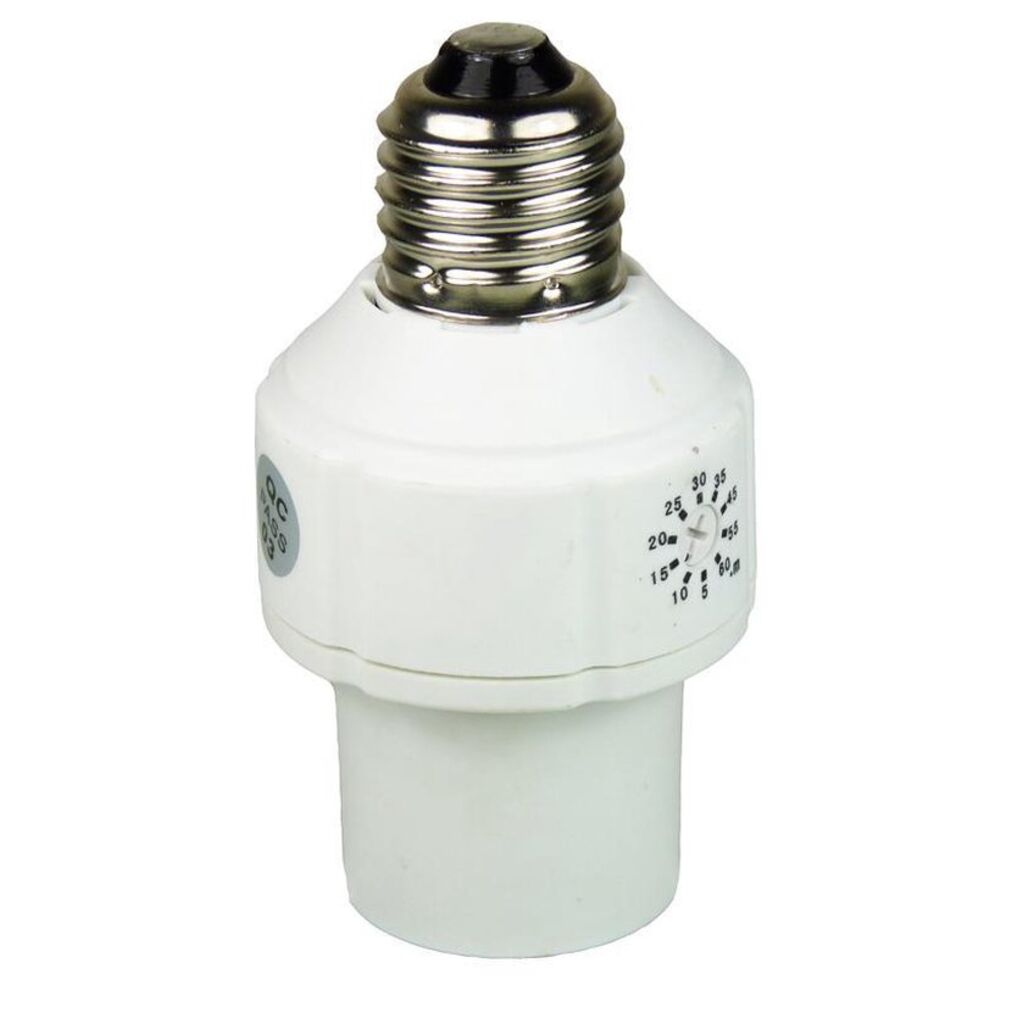 Timer Switch Bulb Holders E27 EcoSavers LampBaseTimer