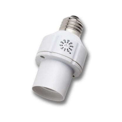 Timer Switch Bulb Holders E27 EcoSavers LampBaseTimer